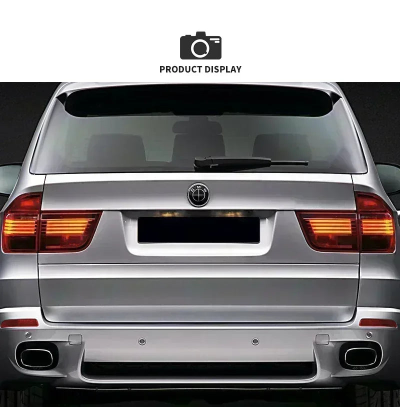 1pcs 78mm 51141970248 Car Emblem Reartrunk Logo Badge Styling Accessories for BMW E66 E53 X5 E46 E39 E38 E90 E60 E36 F30 F20 F10