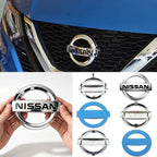 ABS Car Front Hood Badge Rear Trunk Sticker for Nissan Leaf Qashqai X-Trail Kicks Juke Patrol Maxima Murano Altima Teana Versa