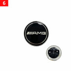 1pcs 56mm Car Aluminum Hood Emblem Front Badge Modification Accessories for Mercedes Benz C-Class E-Class W204 W205 W213 W214