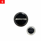 1pcs 56mm Car Aluminum Hood Emblem Front Badge Modification Accessories for Mercedes Benz C-Class E-Class W204 W205 W213 W214