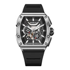 Pagani Designs-reloj automático de acero inoxidable para hombre, cronógrafo mecánico con esfera de grafiti Richard, complemento masculino de buceo