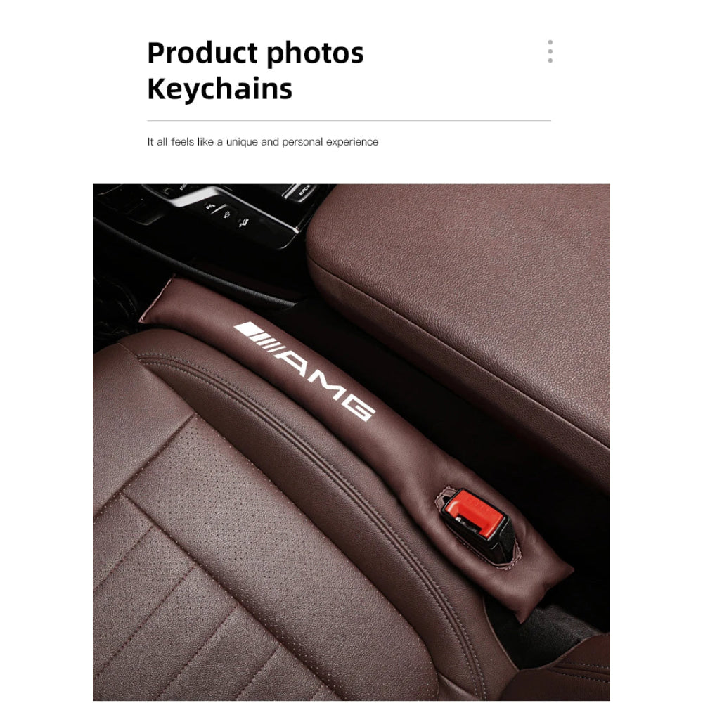 2Pcs Car Seat Gap Filler Leak Proof Sealing Strip For Mercedes Benz AMG W204 W205 W203 W211 W212 W213 W201 W210 W124 W126 W140
