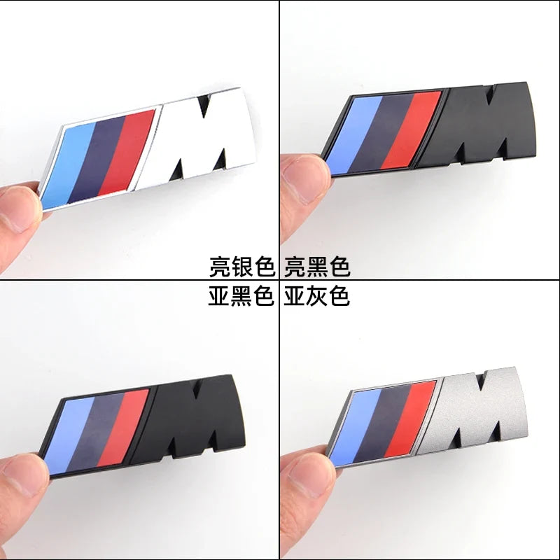 For BMW G01 E84 E83 F39 F10 F30 G11 G07 G86 G80 G60 X1 X2 X3 X4 X5 X6 F48 M Logo 3D ABS Car Front Grille Badge Emblem Accessorie