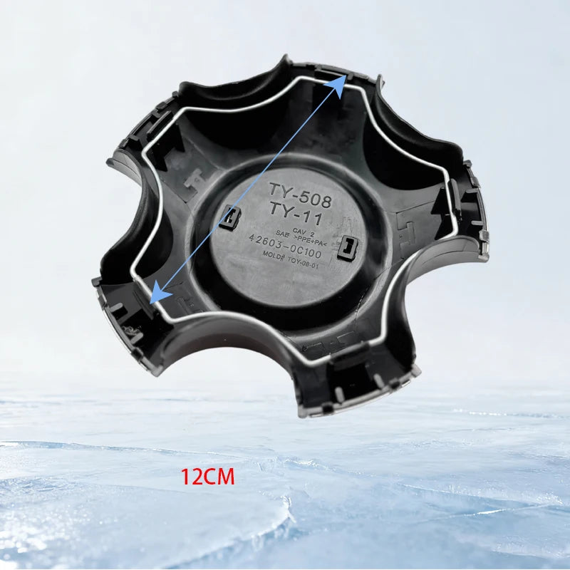 OE 42603-0C110  Car Wheel Center Hub Cap Cover Compatible with for Toyota Tundra 2009-2017 Sequoia 2008-2017 Auto Rim Center Ca