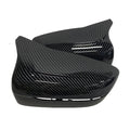 Replacement Mirror Cover For BMW 5 Series G30 G31 Side Rear Mirror Left Hand Driver Carbon Fiber ABS 2017 2018 2019