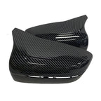 Replacement Mirror Cover For BMW 5 Series G30 G31 Side Rear Mirror Left Hand Driver Carbon Fiber ABS 2017 2018 2019
