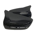 Replacement Mirror Cover For BMW 5 Series G30 G31 Side Rear Mirror Left Hand Driver Carbon Fiber ABS 2017 2018 2019