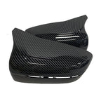 Replacement Mirror Cover For BMW 5 Series G30 G31 Side Rear Mirror Left Hand Driver Carbon Fiber ABS 2017 2018 2019