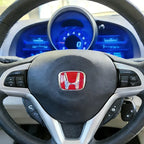 Honda Car Steering Wheel Logo Emblem H Badge Sticker for Honda Civic Accord CR-V Fit HRV Odyssey Vezel Auto Interior Accessories