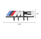 3D Car Front Grille M Badge Emblem Decoration Accessories For bAB-BMW M M1 M2 M3 M4 M5 M6 M7 E39 E87 E60 E46 E53 E90 F10 F20 F25