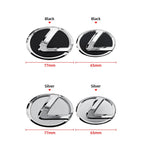 For Lexus ES240 ES250 IS250 LX460 RX270 RX300 RX350 65mm 77mm Metal Steering Wheel Emblem Logo Badge Sticker Decal Accessory