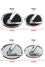 For Lexus ES240 ES250 IS250 LX460 RX270 RX300 RX350 65mm 77mm Metal Steering Wheel Emblem Logo Badge Sticker Decal Accessory