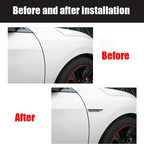2PCS Car Body Fender Side Emblem Sticker For Subaru XV WRX BRZ FORESTER IMPREZA LEGACY OUTBACK STI Rear Trunk Badge Decoration
