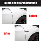 2PCS Car Body Fender Side Emblem Sticker For Subaru XV WRX BRZ FORESTER IMPREZA LEGACY OUTBACK STI Rear Trunk Badge Decoration