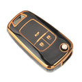 Jingyuqin 2/3/4/5 BTN suave TPU funda para llave de coche para Buick/Opel para Chevrolet Cruze Epica Lova Camaro Impala Aveo Malibu Sail Orlando