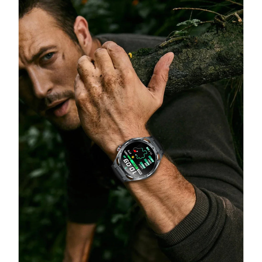 2026 New ECG AI Health Smartwatch for Men 1.53"AMOLED BP/Heart Rate Monitor BT Call IP68 Waterproof Smart Watch for Android IOS