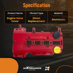 Valve Cover for Cadillac ELR 1.4L 2014-2016 for Chevy Cadillac ELR Buick 25198498  25198874 25198874 55573746