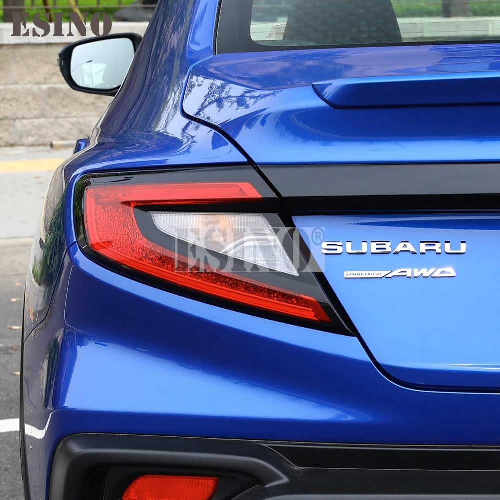 Symmetrical AWD Car Emblem Adhesive Metal Zinc Alloy Fender Badge for Subaru Legacy Forester XV Outback BRZ