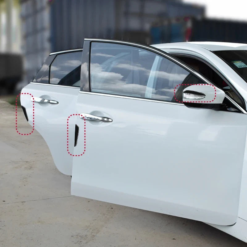 Car exterior annual inspection stickers Car door anti-collision scratch resistant decorative stickers for Toyota Corolla Camry