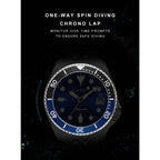 CADISEN New Luminous Men Mechanical Wristwatches Ceramic Bezel Sapphire Glass Automatic Watch Men Relogio Masculino