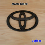 1pc 3D Car Emblem sticker For Toyota Front Grill Hood Rear Trunk Logo Corolla Camry RAV4 Hilux Yaris Prius Prado Badge Accessory