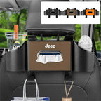 Car Backseat Tissue Organizer Cup Holder Accessories For Jeep Wrangler Renegade Compass Gladiator Cherokee Grand Patriot Libert
