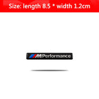 3D Aluminum Car Styling Sticker Body Trunk Decoration Decal Emblem For BMW M Sports Performance E46 E90 E60 F20 X1 X2 X3 F10 F30