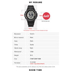 Casio watch menTen years of electricity top luxur set LED digital sport Waterproof quartz men watch relogio masculino AE-1500WH