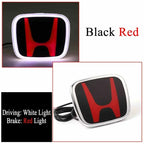 For Honda Accord Civic Odyssey CRV Inspire Amaze Vezel PMMA LED Car Emblem Sticker Front Rear Trunk Light Badge Accessories