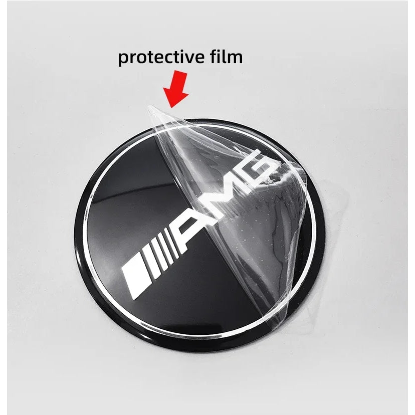 56mm 60mm 65mm 75mm Car Wheel Center Hub Caps Cover Rim Exterior Sticker For Mercedes Benz A B C E Class GLC GLK GLE GLA CLA GLB