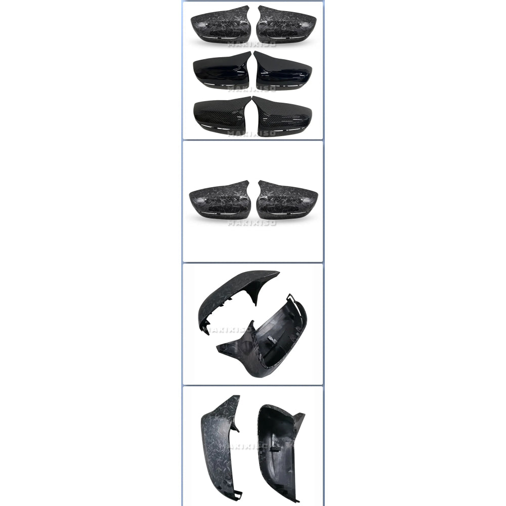 Replacement Mirror Cover For BMW 5 Series G30 G31 Side Rear Mirror Left Hand Driver Carbon Fiber ABS 2017 2018 2019