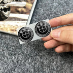 2Pcs Customized Car logo Decal Sticker for BMW E93 F10 F20 F30 F40 F15 F25 F26 F31 F49 F86 M3 M5 X3 G20 G30 Styling Accessories