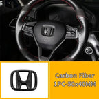 ABS Car Steering Wheel Logo Emblem Cover Sticker for Honda Accord Odyssey Jade CRV Fit CRZ City Civic HRV 8th Pilot Legend Pilot