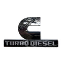 CUMMINS TURBO DIESEL Logo Car Stickers for RAM 1500 2500 Refit Accessories Side Body Decorative Decals