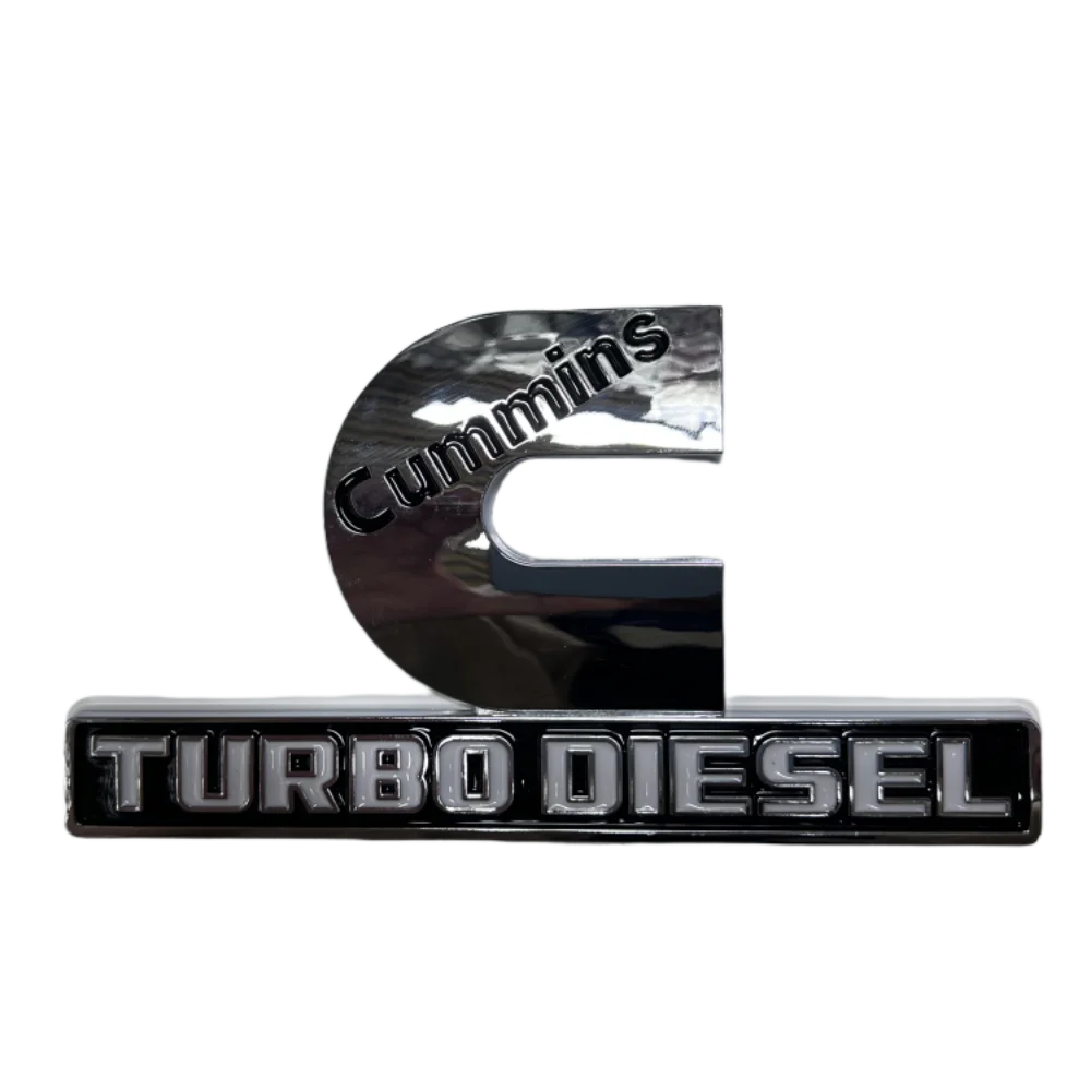 CUMMINS TURBO DIESEL Logo Car Stickers for RAM 1500 2500 Refit Accessories Side Body Decorative Decals