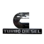 CUMMINS TURBO DIESEL Logo Car Stickers for RAM 1500 2500 Refit Accessories Side Body Decorative Decals