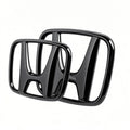 For Honda Accord 2014-2022 8th 9th 9.5th 10th Generation 2PCS 3D Emblems Car Grille Logo Rear Trunk Cover Sticker Accessories