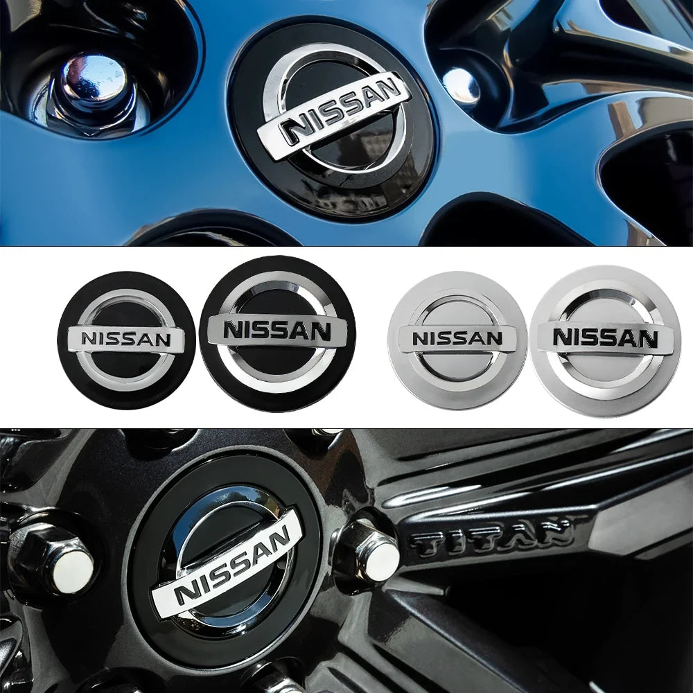 4pcs 54/60MM Car Styling Wheel Center Cap Hub Covers Badge Accessories For Nissan Nismo GTR Qashqai Almera Teana V36 Sylphy Note