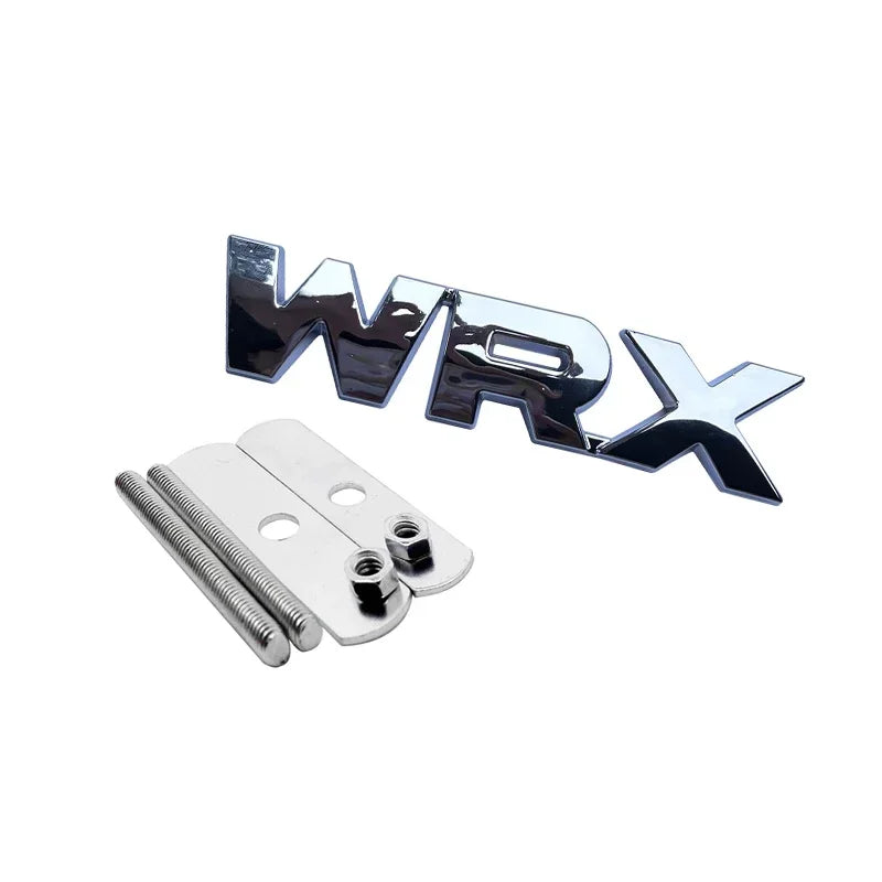 3D Metal Car Front Grille Emblem Auto Body Rear Trunk Badge Sticker for Subaru WRX XV STI Outback Legacy Forester Impreza