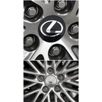 56mm 60mm 65mm Car Wheel Center Emblem Hub Caps Stickers For Lexus RX300 IS200 IS250 ES350 Ct200h UX250h NX300h RX350 ES300h LBX