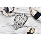 PAGANI DESIGN Vintage 42MM GMT Men's Watch PD1682 Automatic Mechanical Timepiece Sapphire Stainless Steel 100M Waterproof Retro