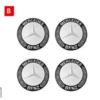 56/60/65mm Car Wheel Center Cover Hub Cap Resin Badge Emblem sticker Decal styling auto Accessories Mercedes Benz AMG  C260 C300