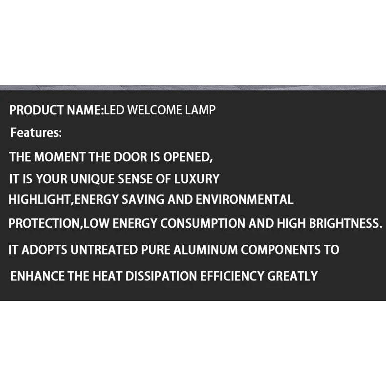 2PCS LED Car Door Welcome Logo Light Projector Lamp For Audi Sline S3 S4 S5 S6 S7 RS Quattro Q7 Q5 Q3 A4 B8 8P A3 A6 C7 A5 A6