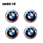 4Pcs 56mm 60mm 65mm Car Wheel Tire Center Emblem Decal For BMW M E90 E60 E46 E39 F10 E87 X3 X4 X1 G30 G20 Cover Hub Caps Sticker