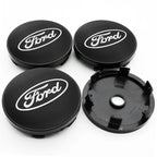 4Pcs 56mm 60mm 54mm Car Wheel Center Hub Cap Rim Cover Stickers For Ford Focus Mondeo Edge Ecosport Ranger Fiesta Fusion Kuga