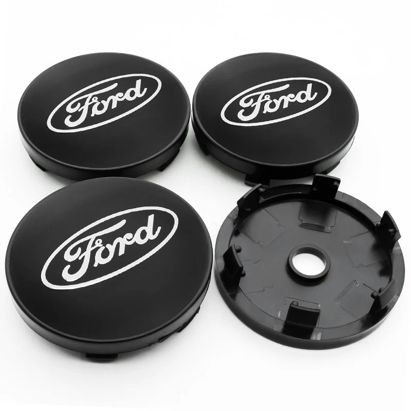 4Pcs 56mm 60mm 54mm Car Wheel Center Hub Cap Rim Cover Stickers For Ford Focus Mondeo Edge Ecosport Ranger Fiesta Fusion Kuga