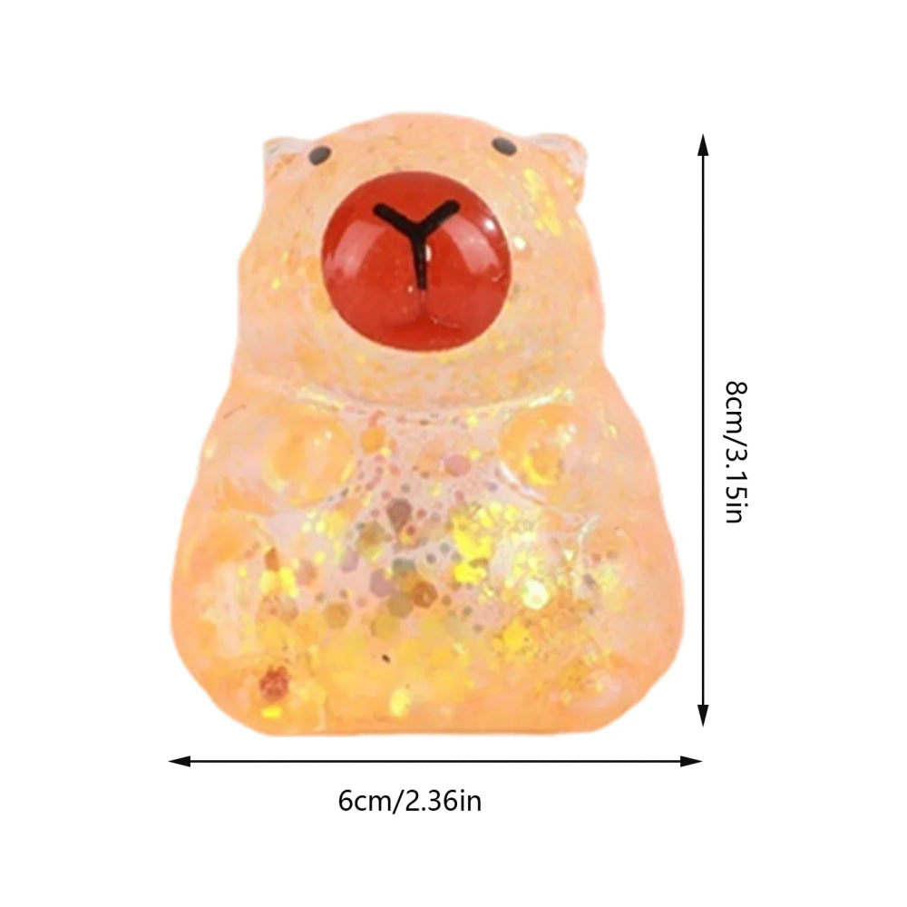 Maltose Cube Stress Squeeze Toy D ecompression Small Ice Cubes Anti Stress Slow Rebound Polar Light Colorful Squeeze TPR Block