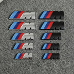 BMW M Tri-Color Emblem Badge for 1/3/5/7 Series X1 X3 X5 X6 Waterproof Fender & Trunk 3D Logo Sticker M Sport Car Accessories