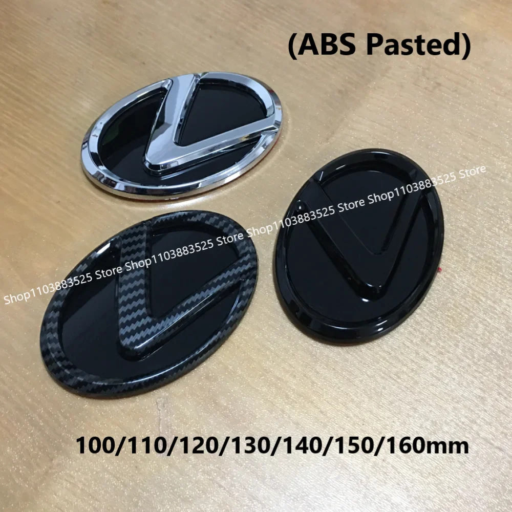 Pasted 10-16cm Front Grille Rear Trunk Badge Replacement Sticker for Lexus GS GX IS LS LX NX RX RX270 Ct200h IS250 ES 220D IS300