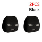 Universal Car Headrest Cover Car Seat Face Mask Ski Mask Halloween Christmas Funny Decoration for Tesla BMW Ford Volkswagen Kia